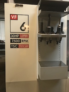 Haas VF-6-50, Machine ID: 7271
